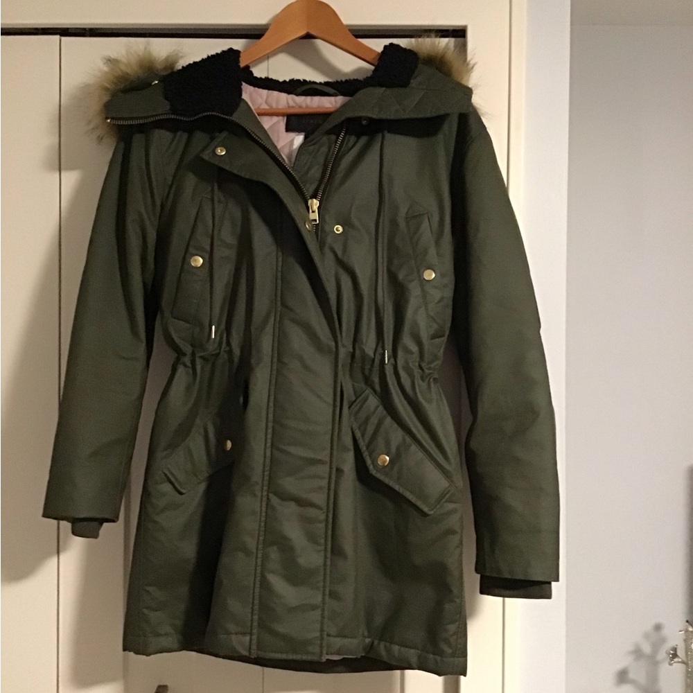J Crew Primaloft Winter Coat S